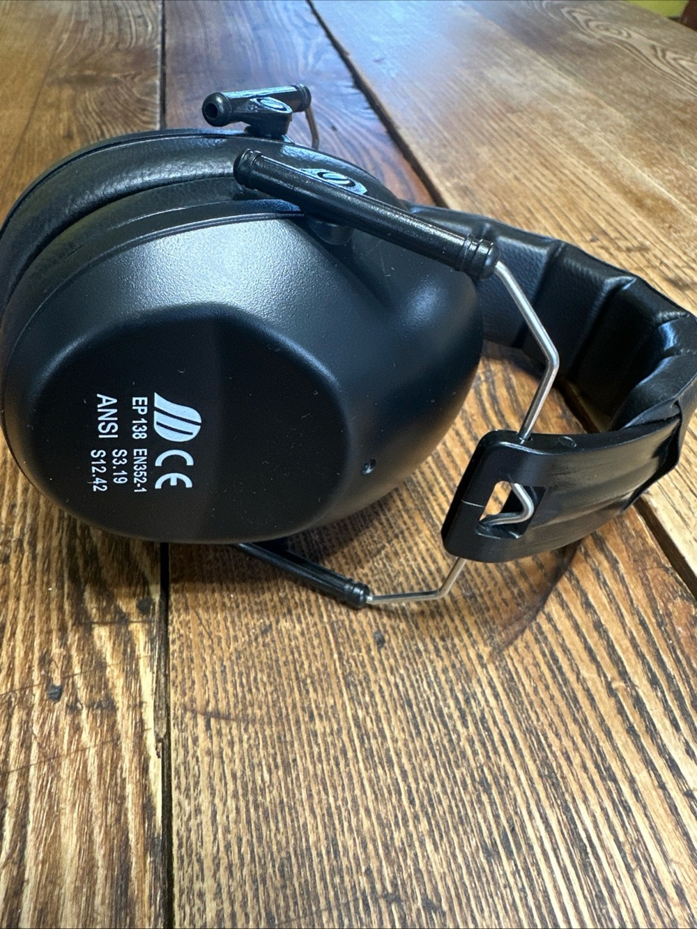 Hearing Protection Earmuffs EP138 ANSI S3.19 Noise Reduction Ear Defenders